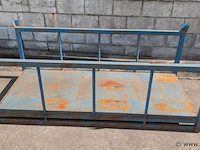 Stalen langmateriaal container - afbeelding 1 van  1