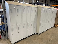 Stalen lockerkast (5x) - afbeelding 1 van  6