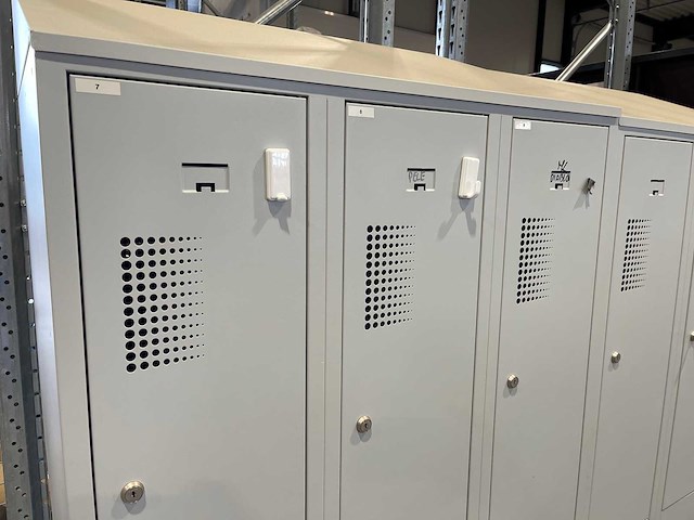 Stalen lockerkast (5x) - afbeelding 3 van  6