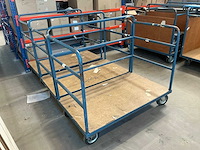 Stalen magazijn kar (3x) - afbeelding 4 van  7