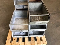 Stalen magazijnbakken (11x) - afbeelding 3 van  3