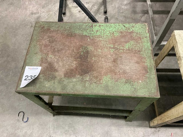 Stalen onderstel/ tafel 60x40cm (3x) - afbeelding 4 van  5