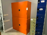 Stalen opbergkast (2x) - afbeelding 1 van  7