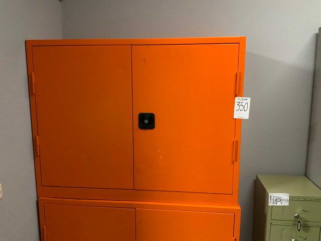 Stalen opbergkast (2x) - afbeelding 2 van  7