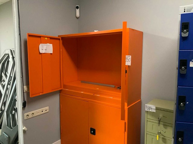 Stalen opbergkast (2x) - afbeelding 4 van  7