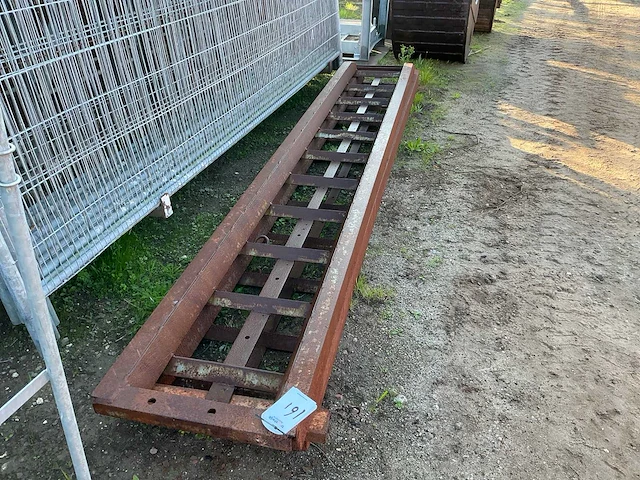Stalen oprijplaat (2x) - afbeelding 1 van  3