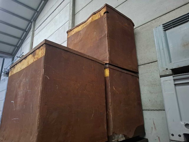 Stalen opslag box - opslagcontainer (5x) - afbeelding 7 van  12
