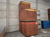 Stalen opslag box - opslagcontainer (5x) - afbeelding 1 van  12