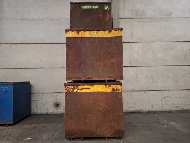Stalen opslag box (2) - opslagcontainer (5x) - afbeelding 8 van  15