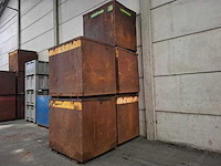 Stalen opslag box (2) - opslagcontainer (5x) - afbeelding 1 van  13