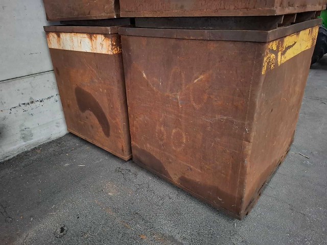 Stalen opslag box (2) - opslagcontainer (5x) - afbeelding 6 van  13