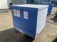 Stalen opslagcontainer/milieucontainer