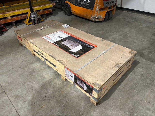 Stalen overkapping 6.00x3.40m 20m2 - afbeelding 2 van  5