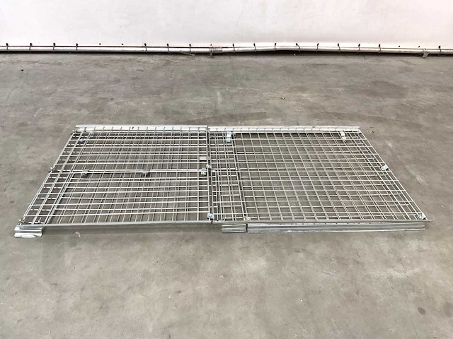 Stalen palletkooi voor blokpallets 1230x1100x1010 mm (20x) - afbeelding 2 van  7