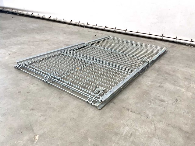 Stalen palletkooi voor europallets 1230x1100x820 mm (20x) - afbeelding 8 van  9