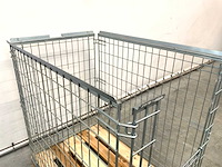 Stalen palletkooi voor europallets 1230x1100x820 mm (20x) - afbeelding 6 van  8