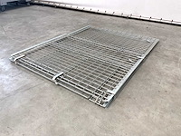 Stalen palletkooi voor europallets 1230x1500x820 mm (75x) - afbeelding 2 van  11