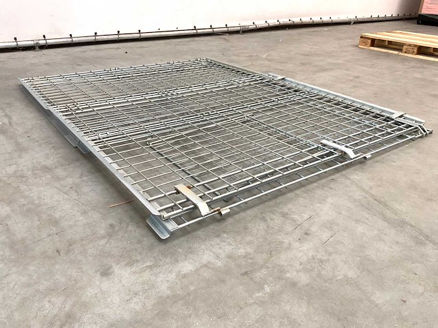 Stalen palletkooi voor europallets 1230x1500x820 mm (75x) - afbeelding 3 van  11