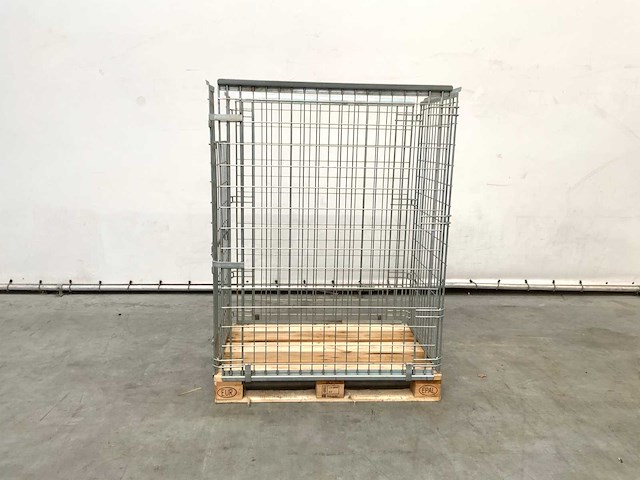 Stalen palletkooi voor europallets 1230x1500x820 mm (75x) - afbeelding 5 van  11