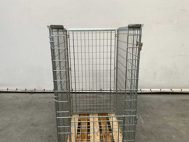 Stalen palletkooi voor europallets 1230x1500x820 mm (75x) - afbeelding 7 van  11