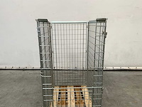Stalen palletkooi voor europallets 1230x1500x820 mm (75x) - afbeelding 7 van  11