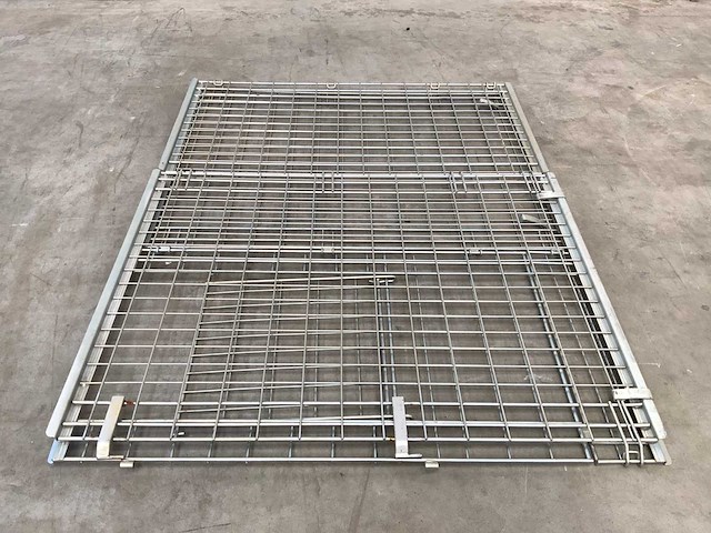 Stalen palletkooi voor europallets 1230x1500x820 mm (75x) - afbeelding 11 van  11