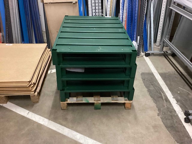 Stalen pallets (4x) - afbeelding 2 van  9