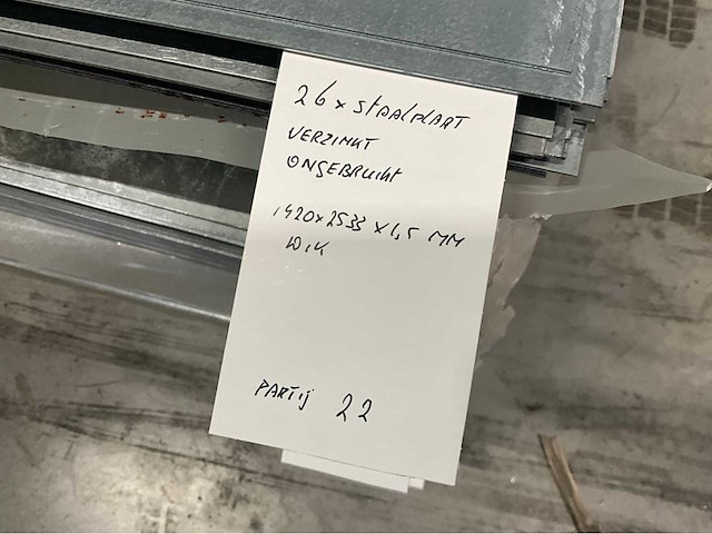 Stalen plaat (26x) - afbeelding 7 van  7