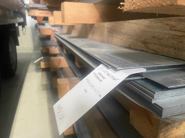 Stalen plaat (35x) - afbeelding 1 van  5