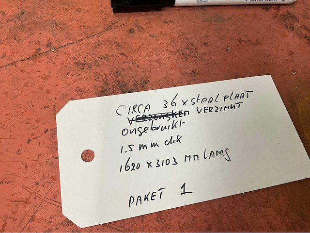 Stalen plaat (36x) - afbeelding 8 van  8