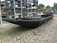 Stalen platbodem schouw