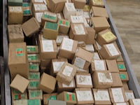 Stalen platkopschroeven in diverse afmetingen op pallet w.o. 4.0x20, 1.6x16, 2.5x10, 3x12 en 3.5x10. - afbeelding 4 van  4