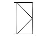 Stalen poortframe verstelbaar - 150x155 cm - afbeelding 1 van  2