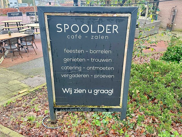 Stalen reclamebord - afbeelding 1 van  3