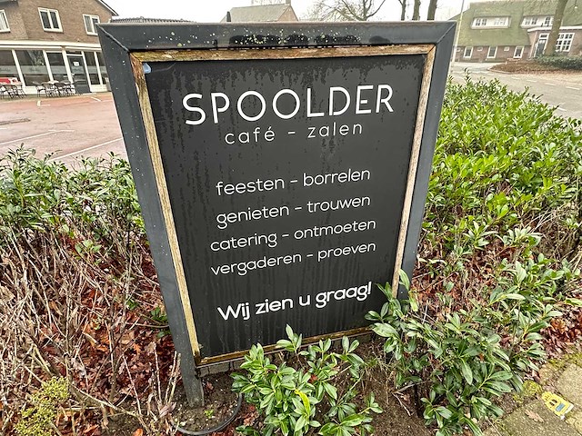 Stalen reclamebord - afbeelding 1 van  3