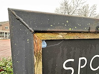 Stalen reclamebord - afbeelding 2 van  3