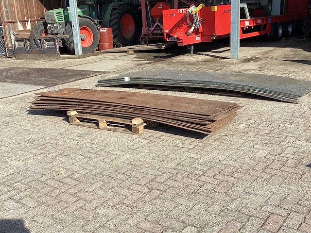 Stalen rijplaat (12x) - afbeelding 1 van  5