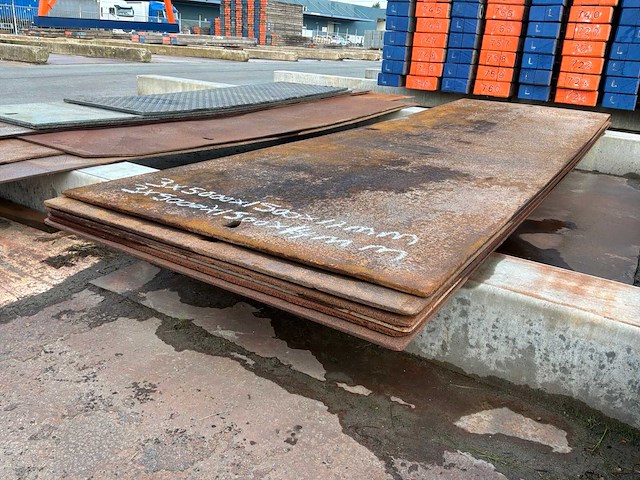 Stalen rijplaat (6x) - afbeelding 1 van  4