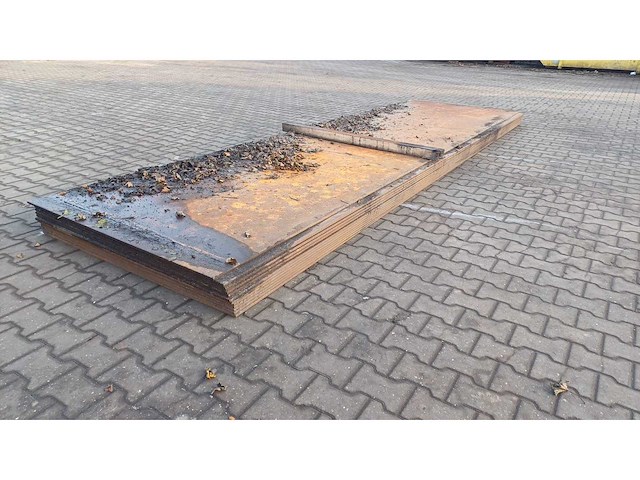 Stalen rijplaten (12x) - afbeelding 1 van  4