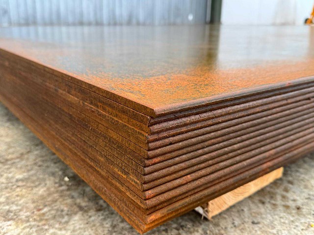 Stalen rijplaten (16x) - afbeelding 1 van  3