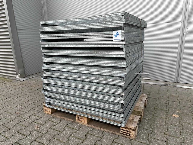 Stalen roostervloer 1010x880mm (24x) - afbeelding 2 van  3