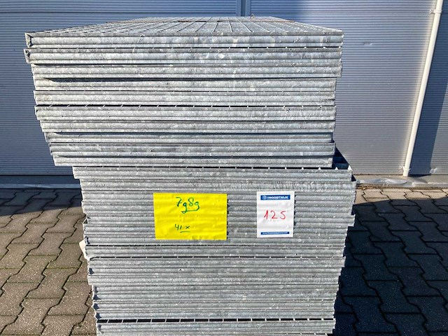 Stalen roostervloer 1090x540x25mm (41x) - afbeelding 3 van  4
