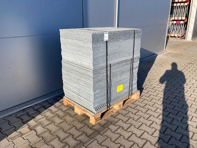Stalen roostervloer 1090x740x25mm (46x) - afbeelding 2 van  5