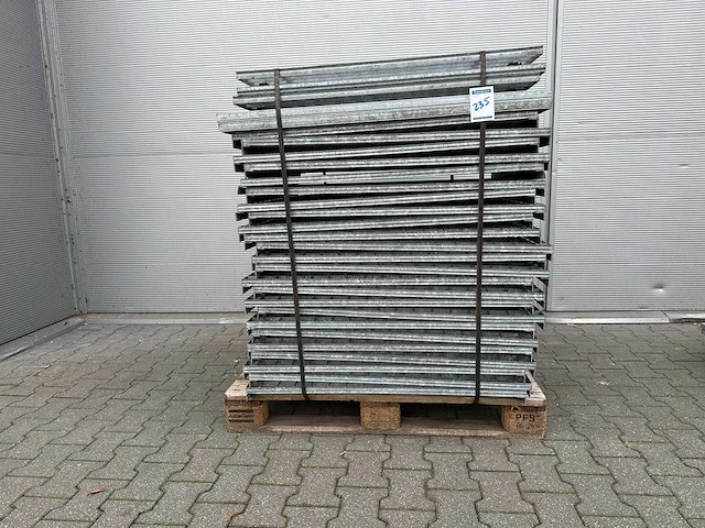 Stalen roostervloer 1090x910mm (25x) - afbeelding 1 van  3