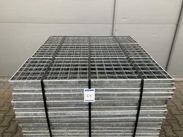 Stalen roostervloer 1100x395mm (96x) - afbeelding 3 van  3