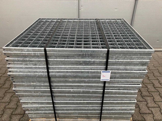 Stalen roostervloer 1100x850mm (31x) - afbeelding 2 van  3