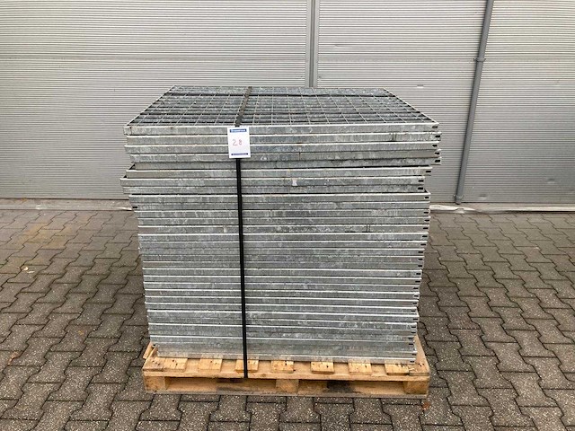 Stalen roostervloer 1100x850mm (32x) - afbeelding 2 van  3