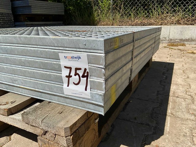 Stalen roostervloer 1120x880x30mm (6x) - afbeelding 5 van  6