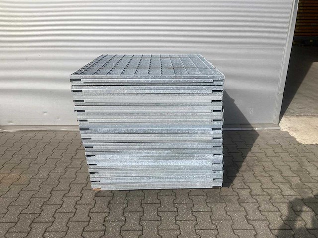 Stalen roostervloer 1190x1110mm (25x) - afbeelding 1 van  1