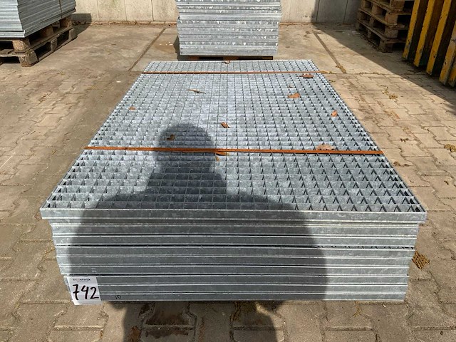 Stalen roostervloer 1400/1120x880mm (10x) - afbeelding 5 van  6